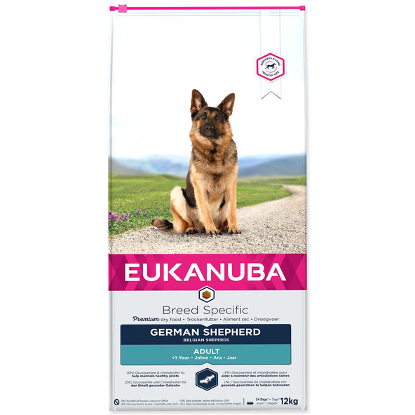 Eukanuba krmivo pro psy German Shepherd 12 kg