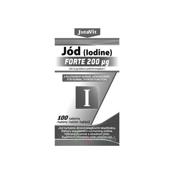 JutaVit Jód Forte 200 µg 100 tablet