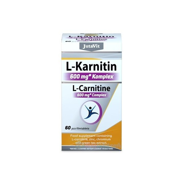 JutaVit L-Karnitin 600 mg Komplex 60 tablet