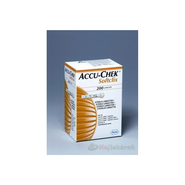 Accu-Chek Softclix pro odběrové pero 200 lancet