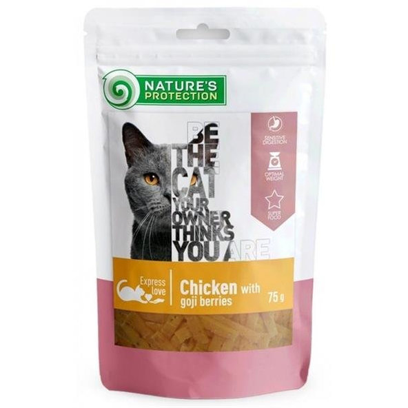 Natures Protection Lifestyle pro kočky kuře a goji 75 g