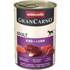 Animonda GranCarno® Adult konzerva pro psy hovězí a jehněčí 6x400 g