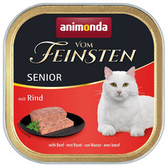 Animonda Vom Feinsten Senior vanička pro kočky hovězí 16x100 g