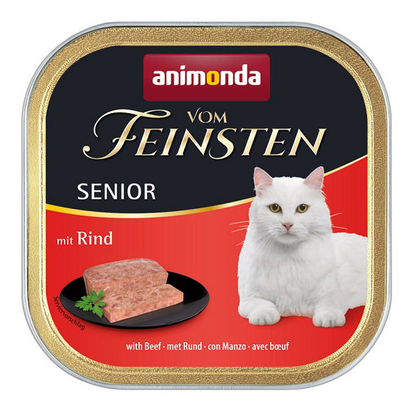 Animonda Vom Feinsten Senior vanička pro kočky hovězí 16x100 g