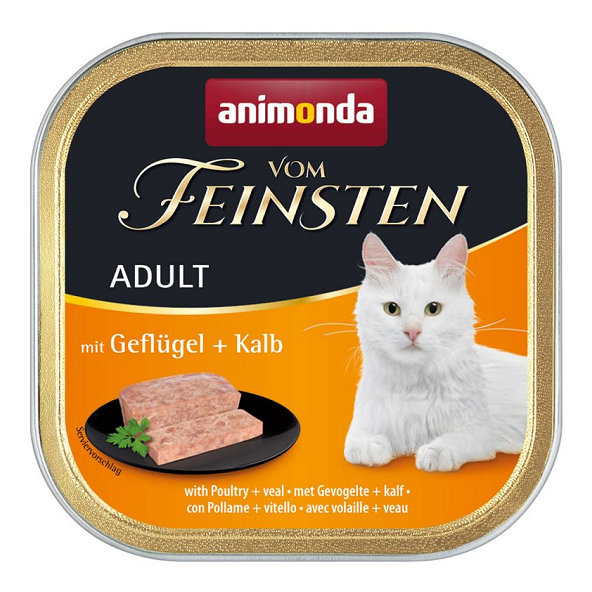 Animonda Vom Feinsten Classic drůbež a telecí 16x100 g