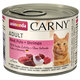 Animonda Carny® Adult konzerva pro kočky hovězí krůta krevety 6x200 g