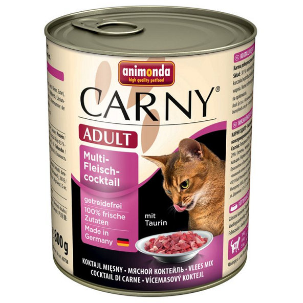Animonda Carny® Adult konzerva pro kočky multimasový koktejl 6x800 g