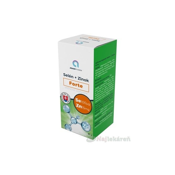 ADAMPharm Selen a Zinek Forte 60 kapslí