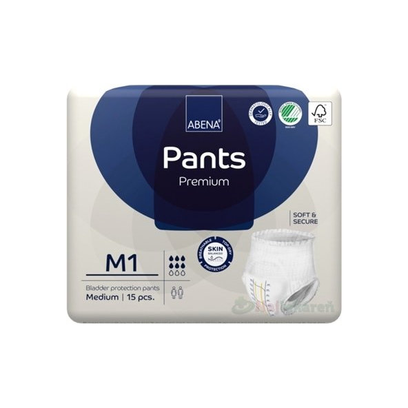 Abena Pants Premium M1 navlékací kalhotky M 15 ks