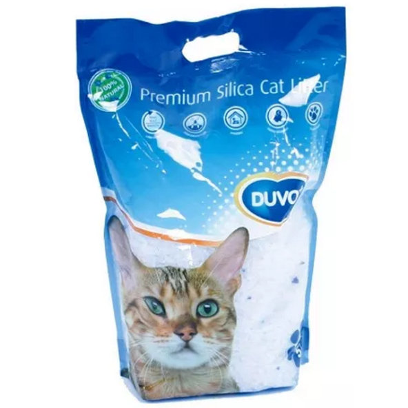 Duvo+ Podestýlka silikátová pro kočky 5 l