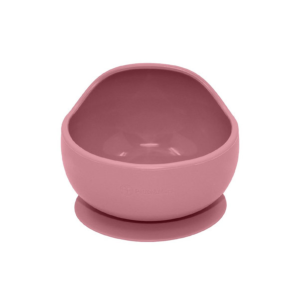 PETITE&MARS silikonová miska s přísavkou TAKE&MATCH Dusty Rose 6 m+