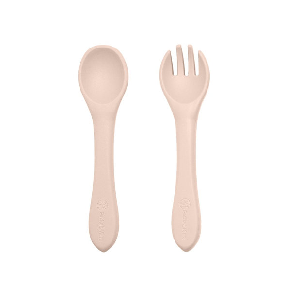 PETITE&MARS silikonový příbor TAKE&MATCH Desert Sand 6 m+