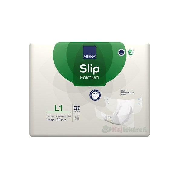 Abena Slip Premium L1 inkontinenční kalhotky L 26 ks