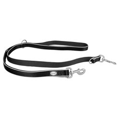 Duvo+ Vodítko Explor West duo nylon černé 200 cm 25 mm