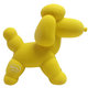 Duvo+ Hračka balón pudl latexový pískací žlutý 14 × 6 × 12,5 cm