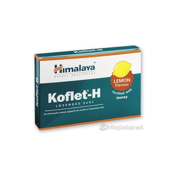 Himalaya Koflet-H Lemon 12 pastilek