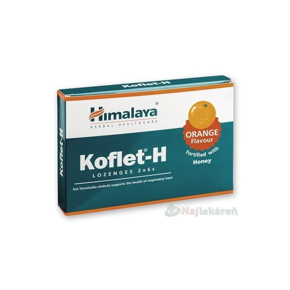 Himalaya Koflet-H Orange 12 pastilek