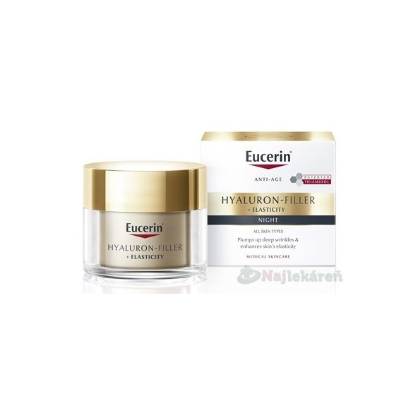 EUCERIN Hyaluron-Filler + Elasticity noční krém 50 ml