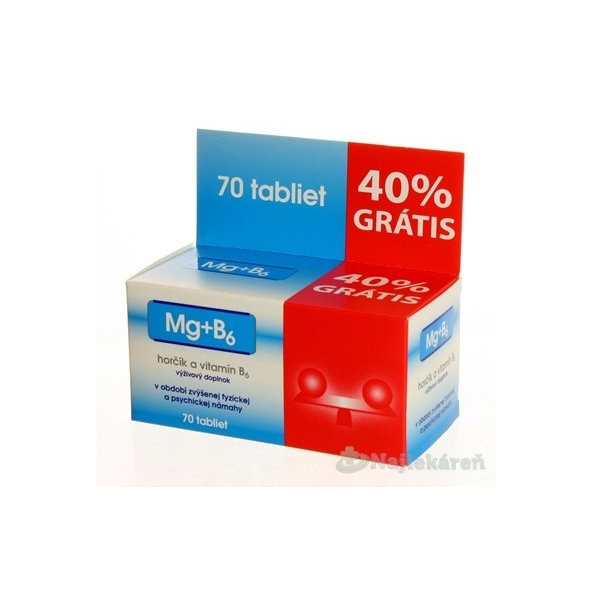 Zdrovit Mg + B6 70 tablet