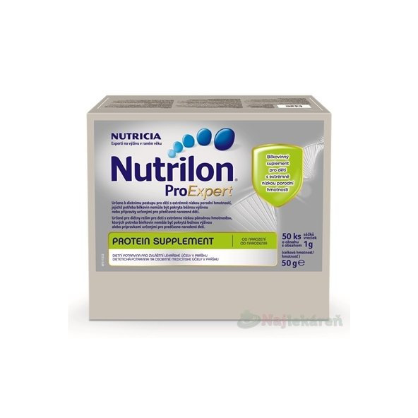 Nutrilon ProExpert Protein Supplement sáčky 0 m+ 50×1 g