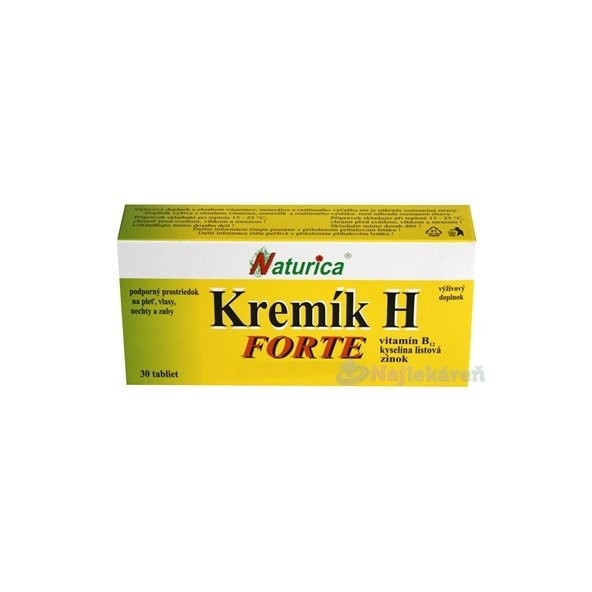 Naturica Křemík H Forte 30 tablet