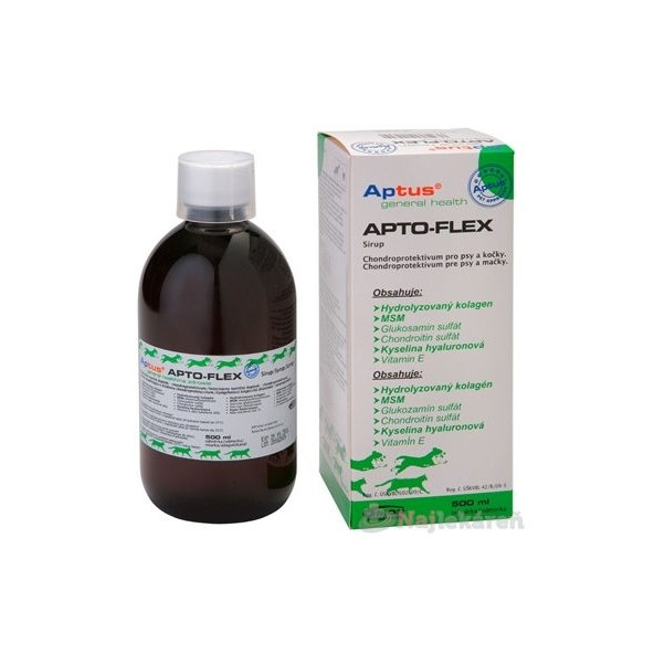 Aptus Apto-Flex sirup na klouby pro psy a kočky 500 ml