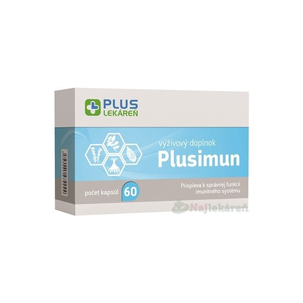 PLUS LEKÁREŇ Plusimun 60 kapslí
