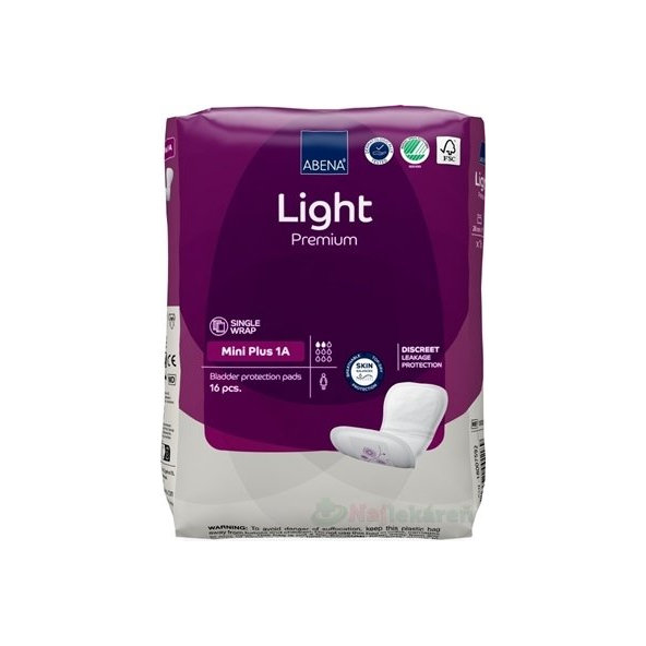 Abena Light Premium Mini Plus 1A absorpční vložky 16 ks