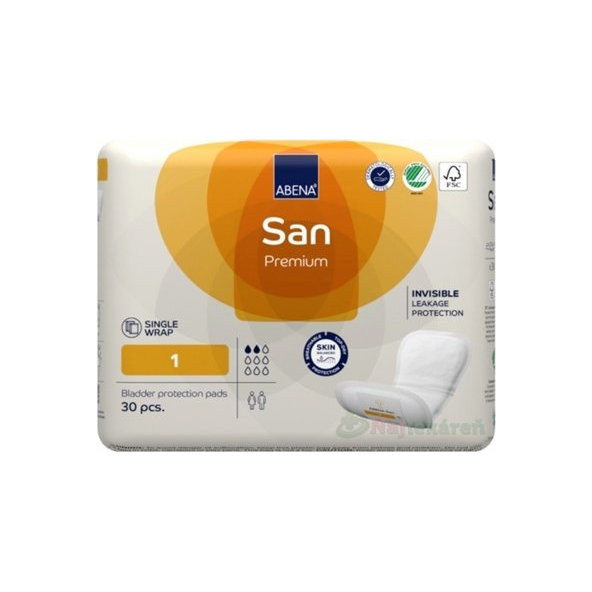 Abena San Premium 1 absorpční vložky 30 ks