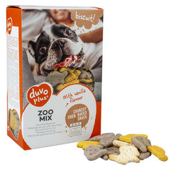 Duvo+ Pamlsek sušenky Zoo mix 500 g
