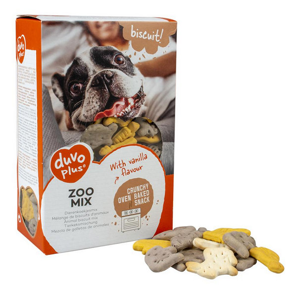 Duvo+ Pamlsek sušenky Zoo mix 500 g
