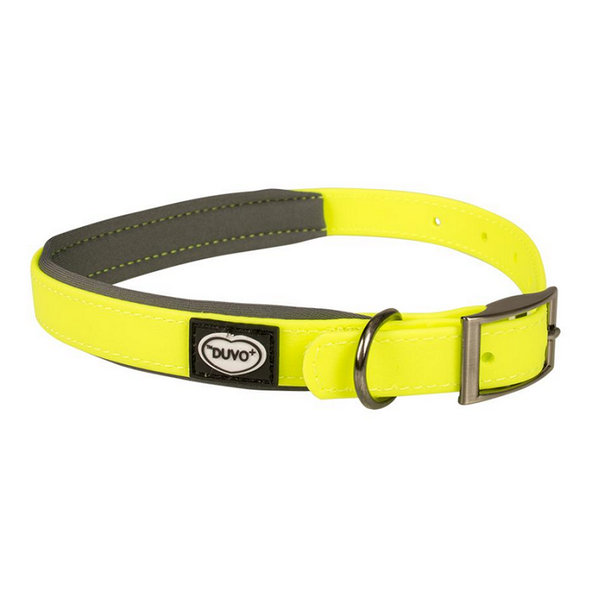 Duvo+ Obojek plastový nastavitelný žlutý 40–65 cm 25 mm