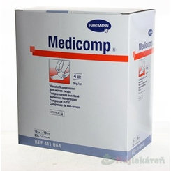 Medicomp kompres sterilní 10x10 cm 50 ks