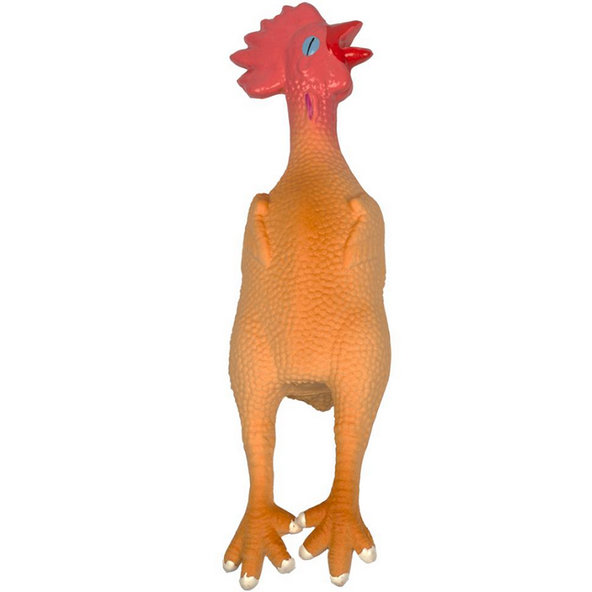 Duvo+ Hračka kuře latexové pískací 15 cm