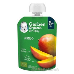 Gerber Organic kapsička mango 6 m+ 90 g