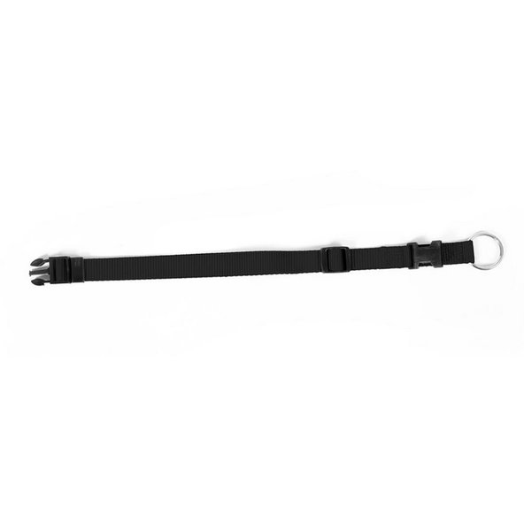 Duvo+ Obojek nylonový nastavitelný černý 30–45 cm 15 mm