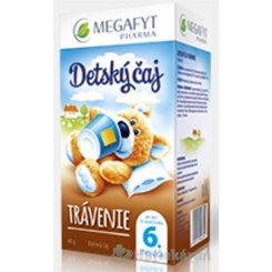 MEGAFYT Dětský čaj Trávení 20 sáčků