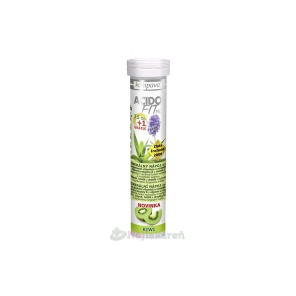 kompava Acidofit MD kiwi 16 tablet