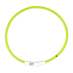 Duvo+ Obojek LED svíticí zelený 45 cm