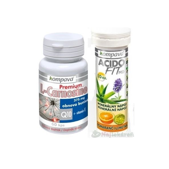 kompava Premium L-Carnosine kapsle