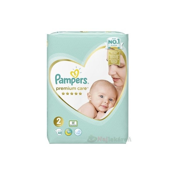 Pampers Premium Care jednorázové pleny vel. 2 Mini 68 ks