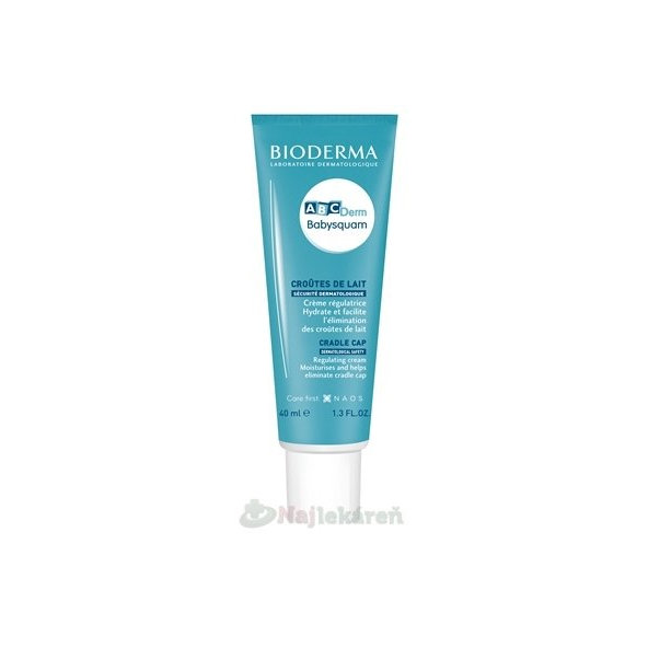 BIODERMA ABCDerm Babysquam krém na šupiny 40 ml