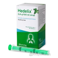 Hedelix sirup na vykašlávání 200 ml