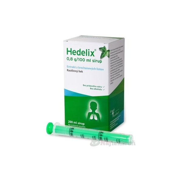 Hedelix sirup na vykašlávání 200 ml