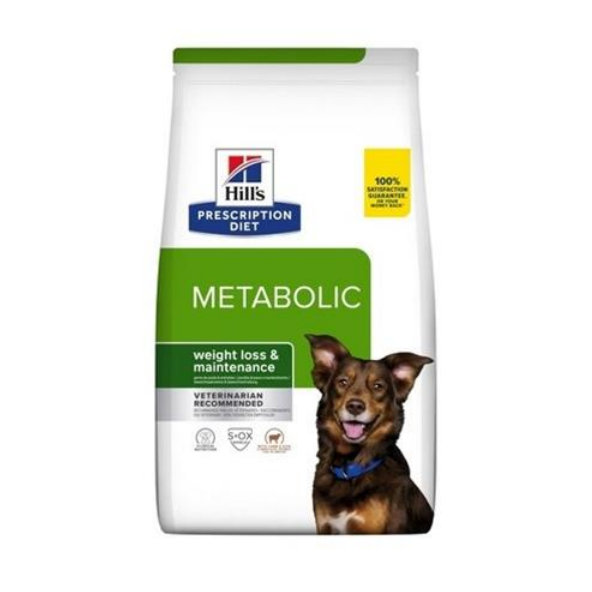 Hill's PD Canine Metabolic Lamb & Rice Dry granule pro psy 1,5 kg