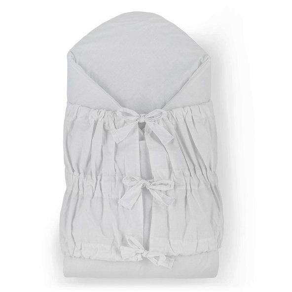 PETITE&MARS zavinovačka Nurse s kokosovou vložkou Light Grey