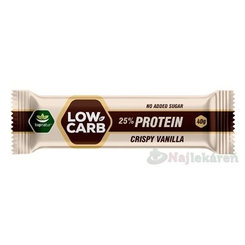 Topnatur Low Carb protein tyčinka vanilka 40 g