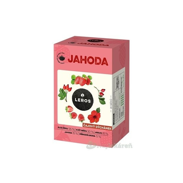 Leros Čajová chvilka jahoda 20x2 g