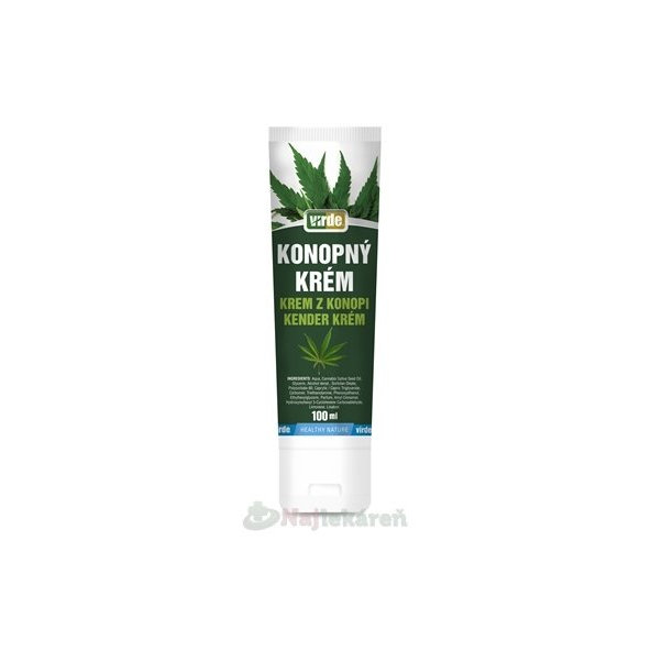 Virde konopný krém 100 ml