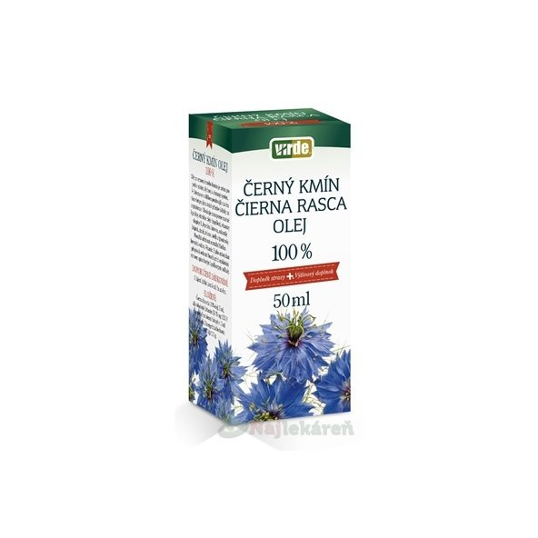 Virde čierna rasca olej 50 ml